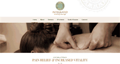 Desktop Screenshot of integratedhealingmassage.com